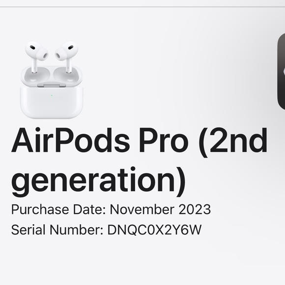 New-Apple AirPods Pro (2nd Generation) Wireless Ear Buds with USB-C Char… - Picture 5 of 15
